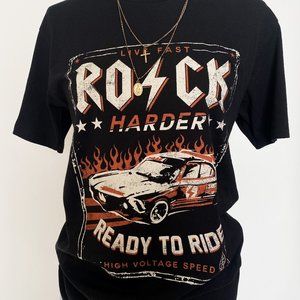 Rock Harder Graphic Tee
